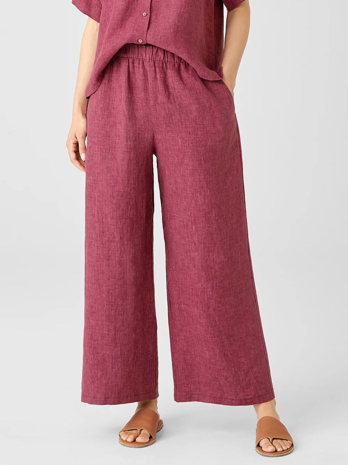 Classic Wide-Leg Casual Daytime Pant - boddysize