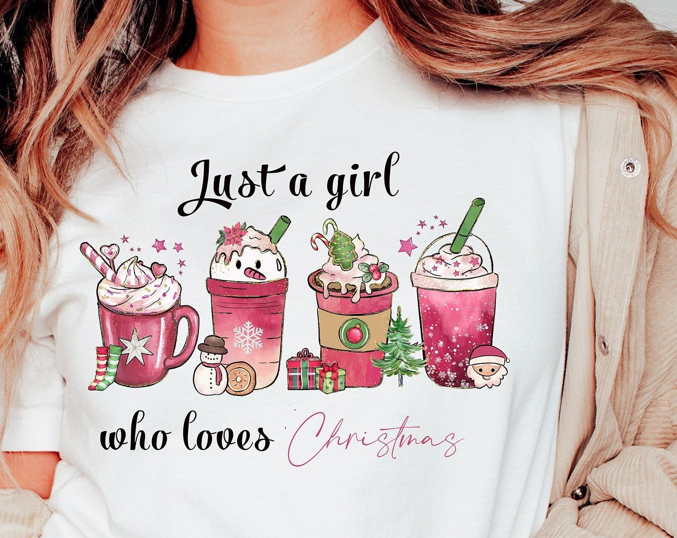 Last A Gril Merry Christmas Shirt