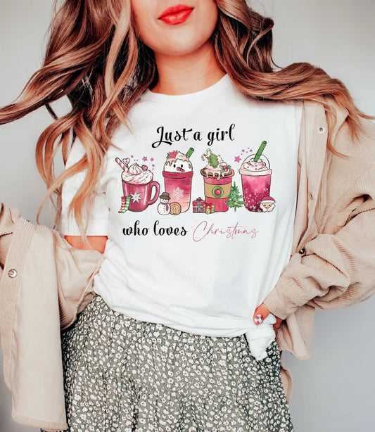 Last A Gril Merry Christmas Shirt