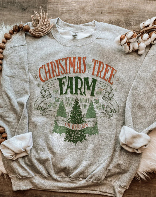 Vintage Christmas Holiday Sweatshirt