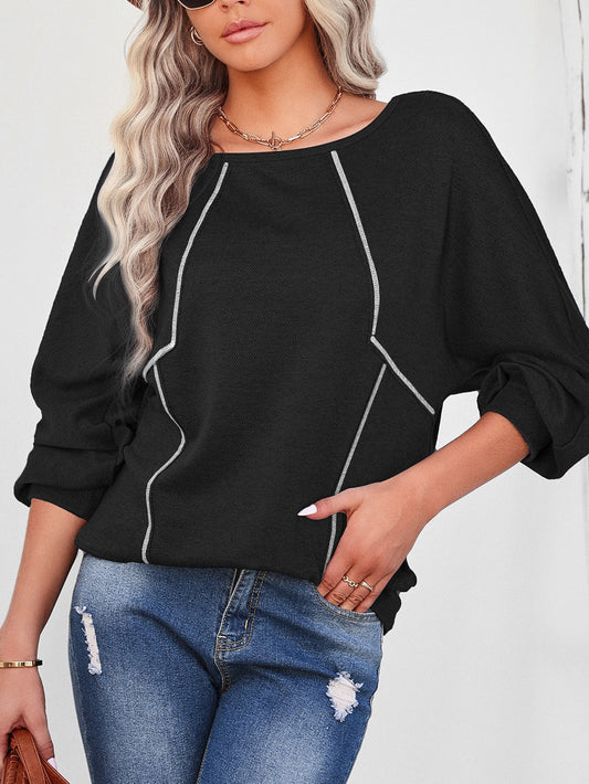2022 Early autumn long-sleeved pullover top