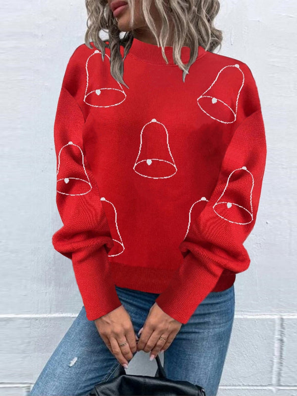 Christmas Crew Neck Pullover Sweater