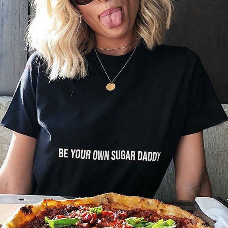Be Your Own Sugar Daddy T-shirt - Saskull