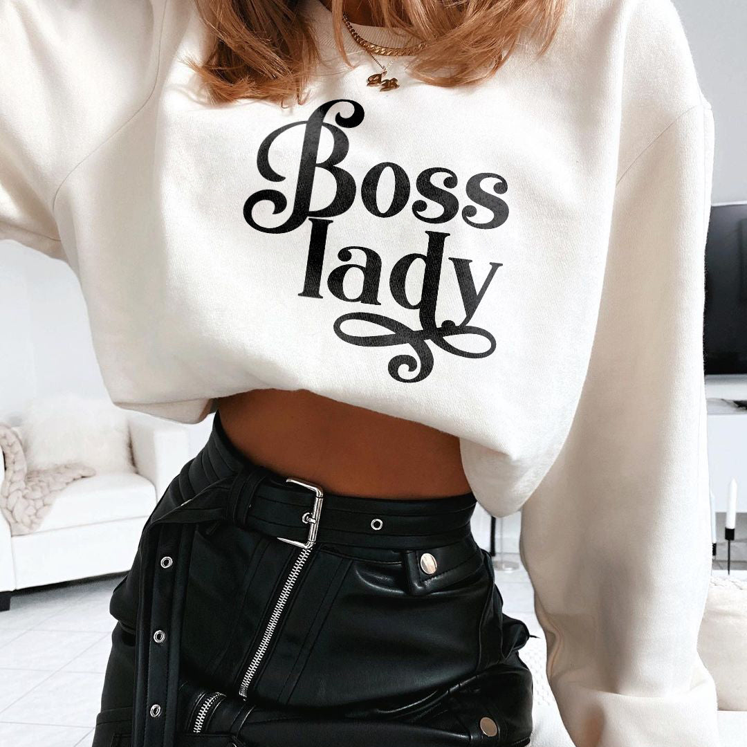 Boss Lady Sweatshirt - Saskull