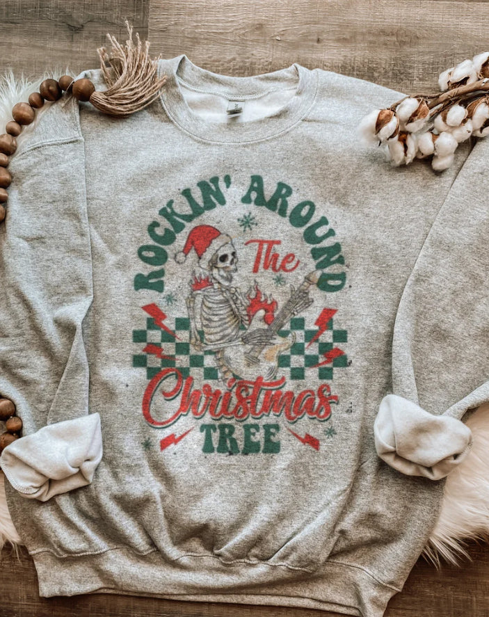 Rockin around the Christmas tree Sweatshirt